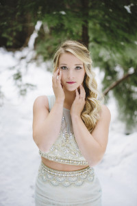 Senior Prom Snow Mint Dress