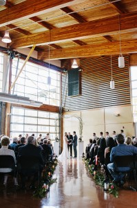 Pioneer Park Pavilion Wedding Ceremony