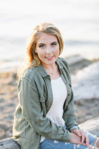 Senior Pictures on a beach