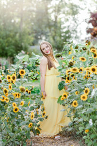 Senior Sunflower Photos